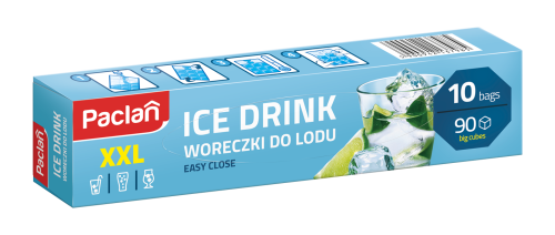 PACLAN woreczki do lodu 90 szt XXL