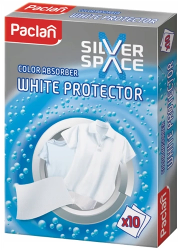 Chusteczki do prania wyłapujące kolor 10 szt Paclan White Protector