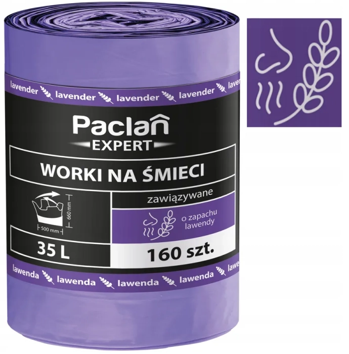 Worki_na_śmieci_35L_160szt._lawendowy_zapach_Paclan_Expert_1.webp