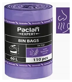 Worki_na_śmieci_60L_110szt._lawendowy_zapach_Paclan_Expert_1.webp
