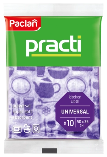 Practi Ścierki Uniwersalna 35x50cm 10 szt. Paclan