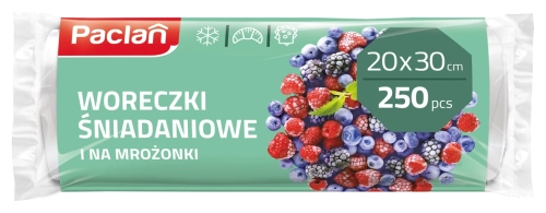 Woreczki śniadaniowe 250 szt  rolka Paclan