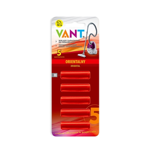 Wkłady zapachowe do odkurzacza VANT 5 Orientalny