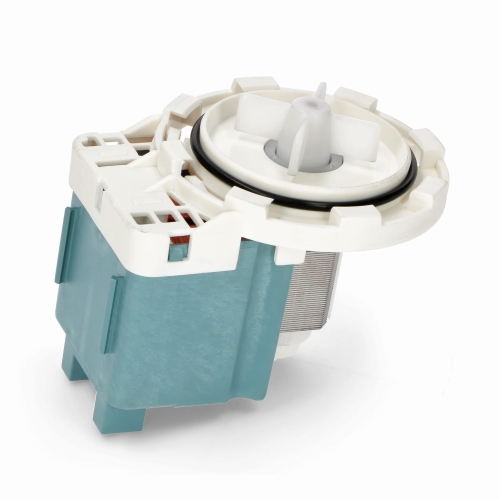 Silnik pompy odpływowej pralki, zmywarki 8 zatrzasków