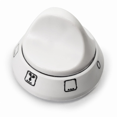 Pokrętło funkcji do kuchenki Mastercook białe (0+6)