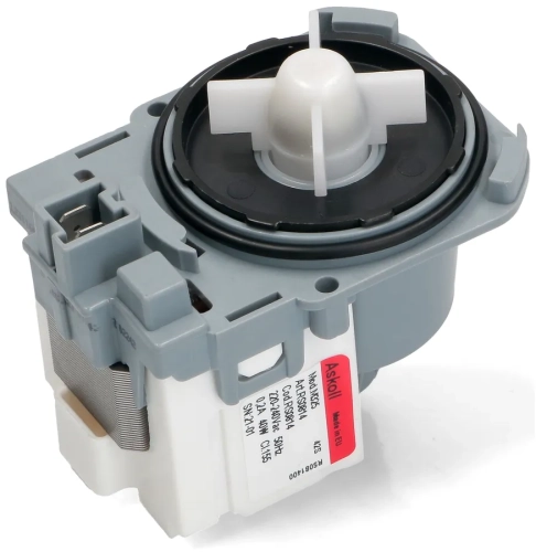 Silnik pompy odpływowej Askoll 3-zatrzaski przyłącze przód C00266228 Askoll M50 M221